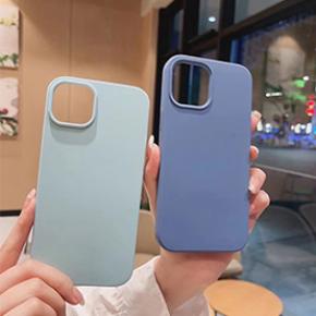 Liquid Silicone Gel Rubber phone case for iPhone 15 Pro Max